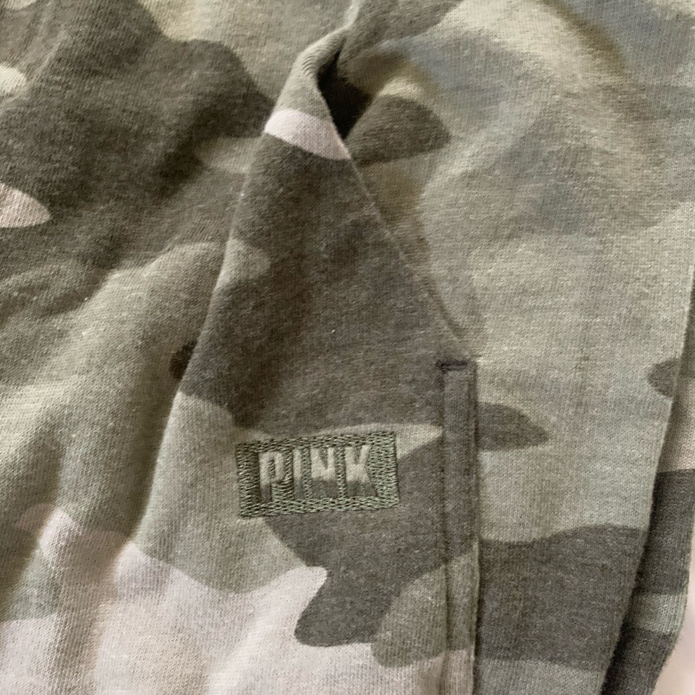 PINK camo jogger